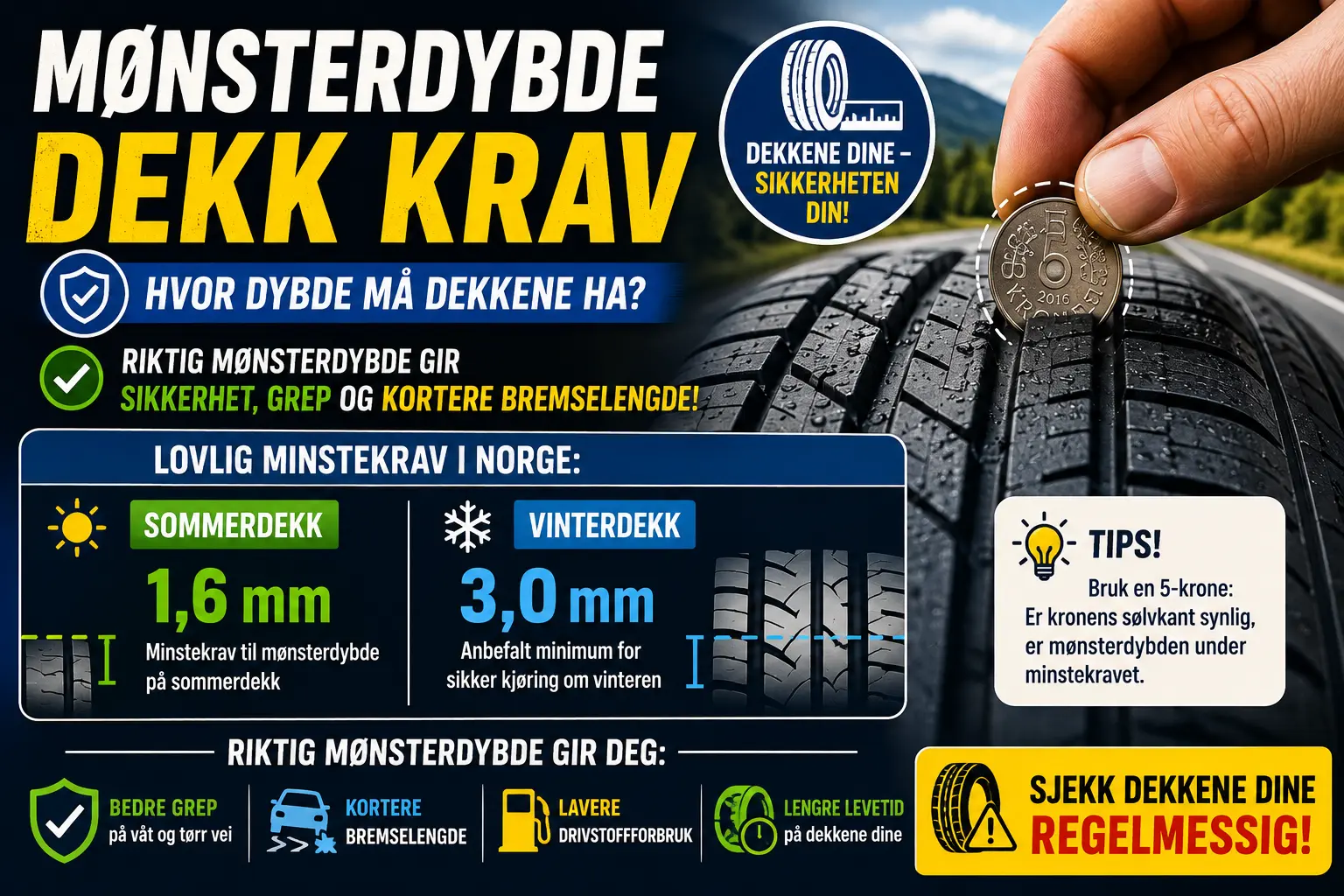 moensterdybde-dekk-krav